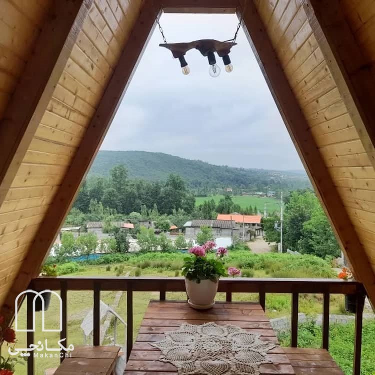 کلبه سوئیسی یکخوابه جکوزی دار