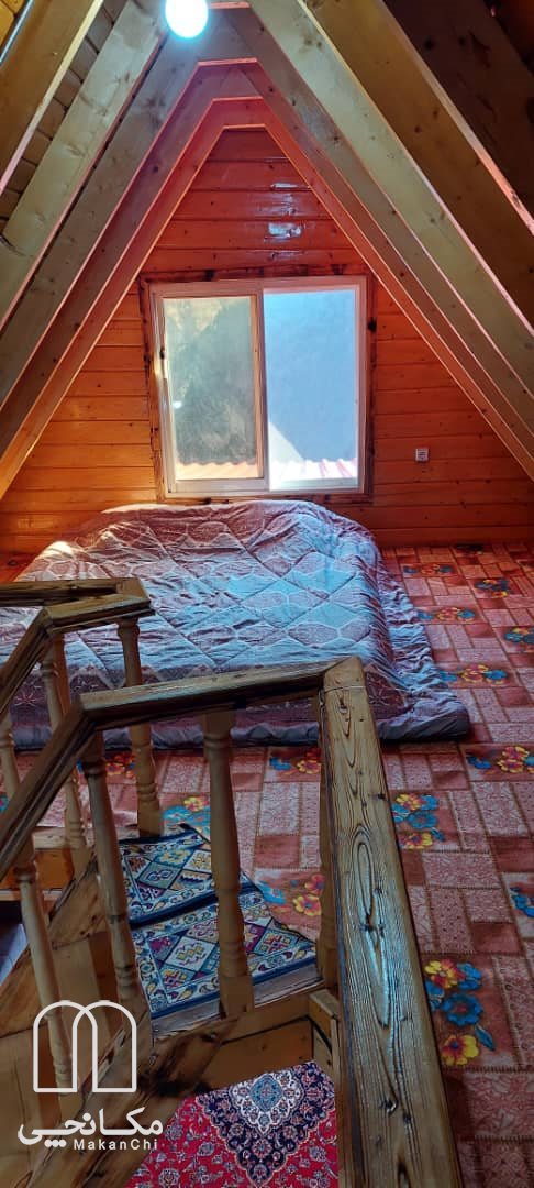 کلبه سوئیسی یکخوابه با جکوزی
