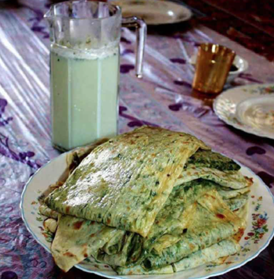 کلانه: نان سنتی کردی