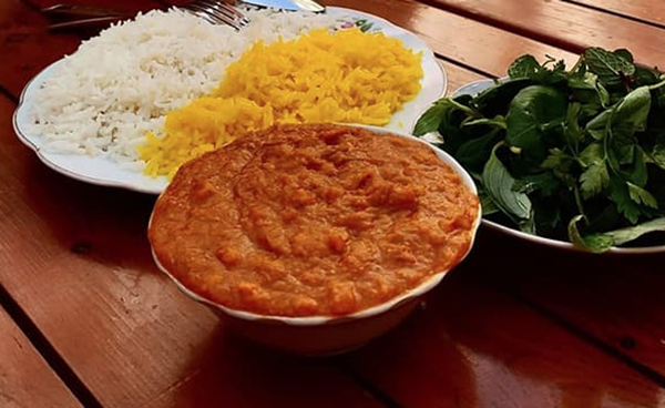قیمه بوشهری و شکر پلو: ترکیب طعم‌ های ترش و شیرین