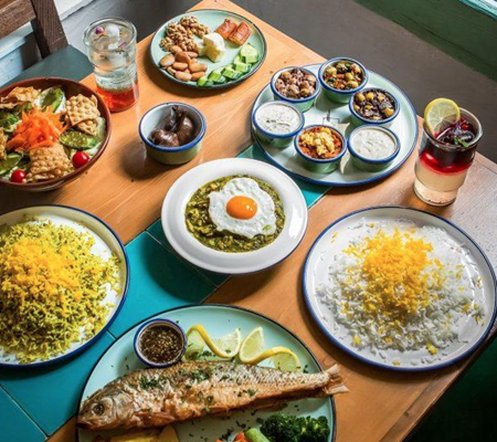 منو و تخصص‌ های رستوران گیلانه جردن