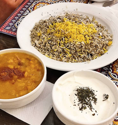 غذاهای متنوع و خاص رستوران مهینستان راهب