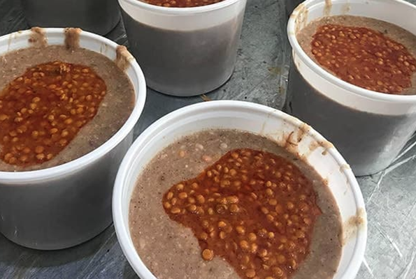 پذیرایی با شله مشهدی