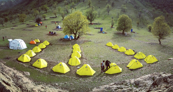 مراکز چادر زدن و کمپینگ در شیراز