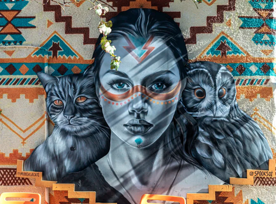 هنرهای خیابانی و گالری‌ ها (Alacati Street Arts)