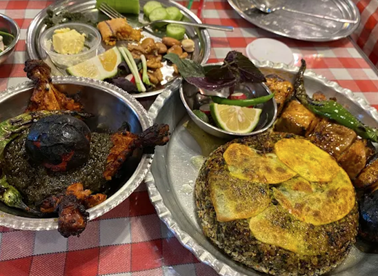 منو و غذاهای محلی خاص
