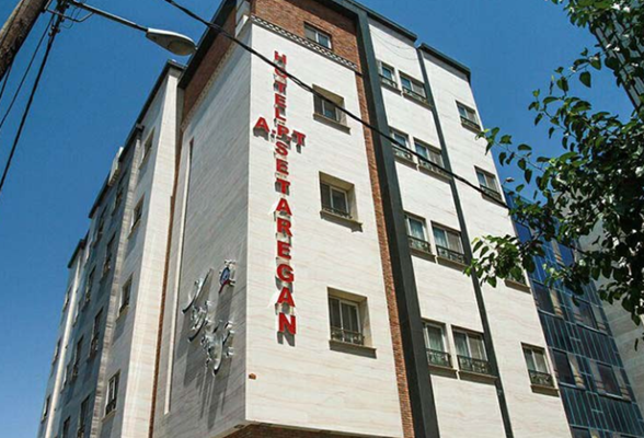 موقعیت مکانی و دسترسی هتل ستارگان